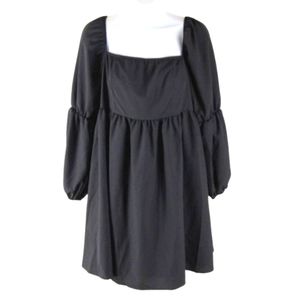 Exlura black babydoll dress